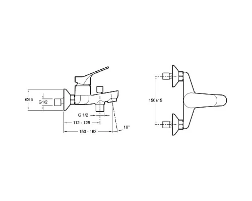 Заказать Комплект смесителей Jacob Delafon Brive E78121-CP в магазине сантехники Santeh-Crystal.ru