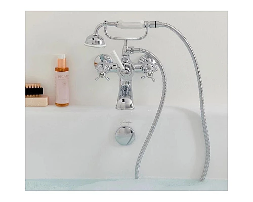 Купить Комплект смесителей Jacob Delafon Cleo 1889 E24313-CP + E24308-CP в магазине сантехники Santeh-Crystal.ru