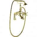 Смеситель на борт ванны золото 24 карата Cezares Atlantis-Nostalgia ATLANTIS-NOSTALGIA-PBV-03/24