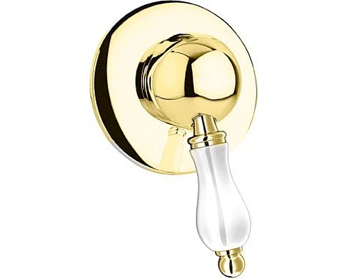 Приобрести Смеситель для душа золото 24 карата Cezares Venezia VENEZIA-DIM-03/24-Bi в магазине сантехники Santeh-Crystal.ru