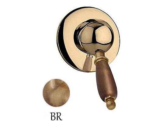 Заказать Смеситель для душа бронза, ручка орех Cezares Elite ELITE-DIM-02-Nc в магазине сантехники Santeh-Crystal.ru