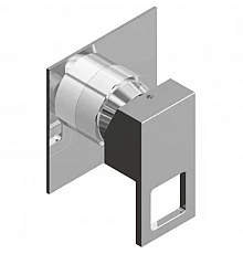 Встраиваемый смеситель для душа хром, ручка хром Cezares Molveno MOLVENO-DIM-01-Cr