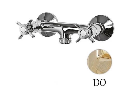 Заказать Смеситель для душа золото 24 карат Cezares Lord LORD-DS-03/24 в магазине сантехники Santeh-Crystal.ru