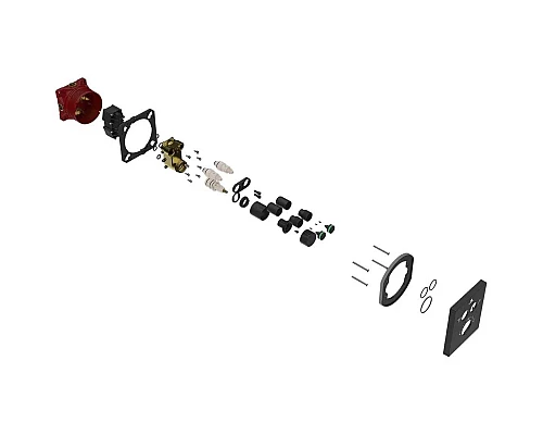 Термостат для ванны Vincea VSCV-321T-MMB встраиваемый, черный матовый