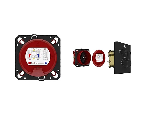 Термостат для ванны Vincea VSCV-321T-MMB встраиваемый, черный матовый
