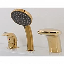 Смеситель на борт ванны золото Alpen Cobra AS1204G Смеситель на борт ванны золото Alpen Cobra AS1204G