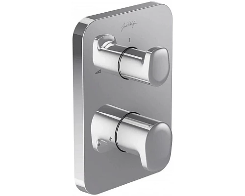 Заказать Термостат для душа Jacob Delafon Modulo E98726-CP в магазине сантехники Santeh-Crystal.ru