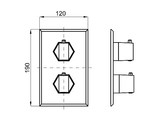 Заказать Термостат для ванны Noken Chelsea N199999364 в магазине сантехники Santeh-Crystal.ru