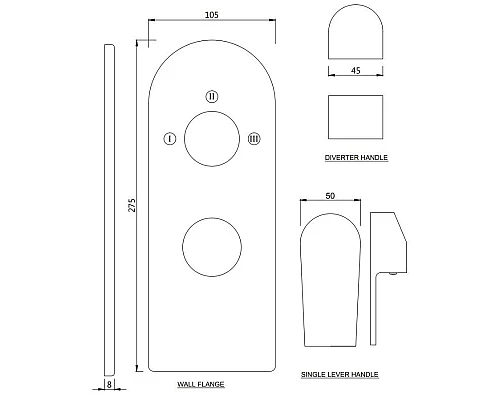 Приобрести Термостат для ванны Jaquar Aria ARI-CHR-39783K в магазине сантехники Santeh-Crystal.ru