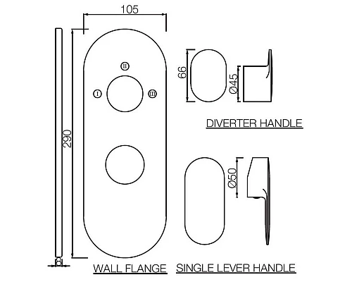 Приобрести Cмеситель для ванны Jaquar Opal Prime OPP-CHR-15783KPM в магазине сантехники Santeh-Crystal.ru