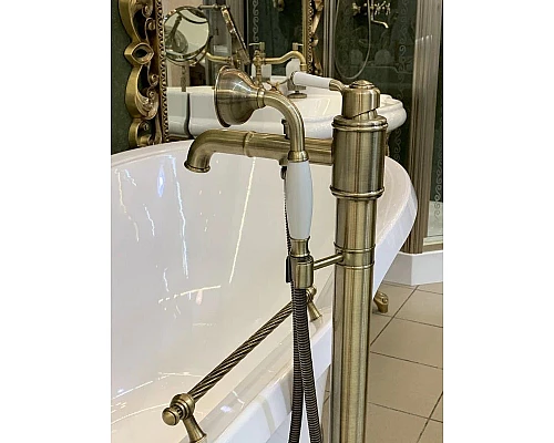 Заказать Смеситель напольный для ванны Timo Arisa 5300/02Y-CR в магазине сантехники Santeh-Crystal.ru