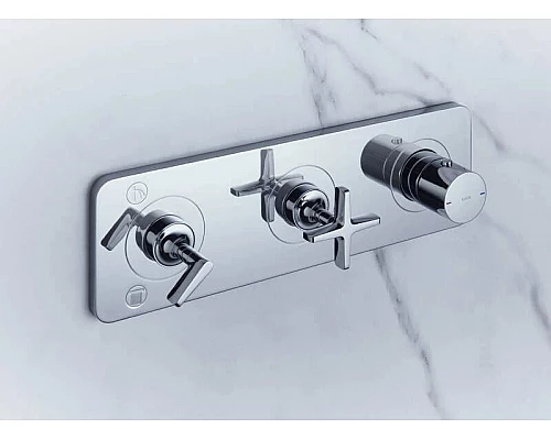 Приобрести Термостат для ванны Axor Citterio E 36703000 в магазине сантехники Santeh-Crystal.ru