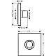 Заказать Центральный термостат Axor ShowerSelect 36718000 в магазине сантехники Santeh-Crystal.ru