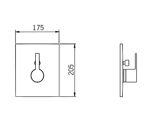 Купить Смеситель для ванны Oras Alessi 8598 в магазине сантехники Santeh-Crystal.ru