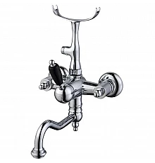 Смеситель для ванны Caprigo Adria Uno Black Edition 02B-511-crm