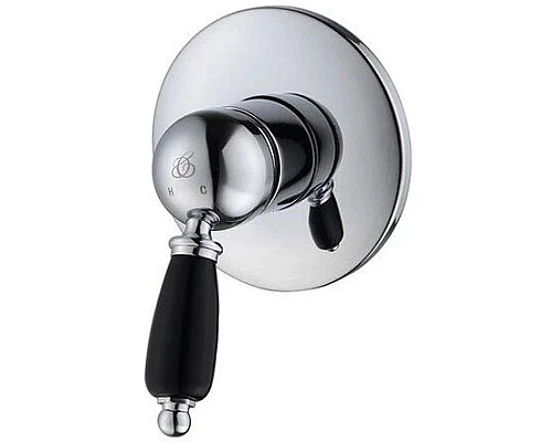 Заказать Смеситель для душа Caprigo Adria Uno Black Edition 02B-550-crm в магазине сантехники Santeh-Crystal.ru