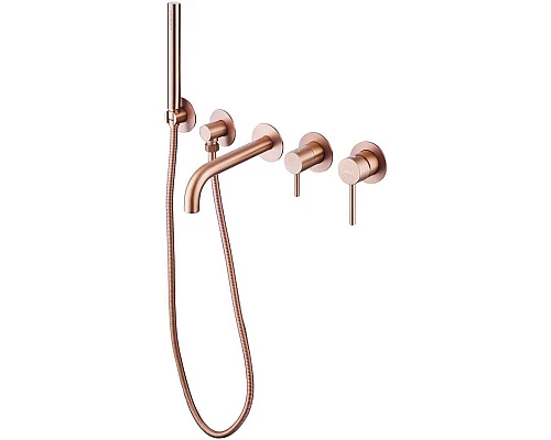 Заказать Смеситель для ванны Abber Wasser Kreis AF8130MRG в магазине сантехники Santeh-Crystal.ru