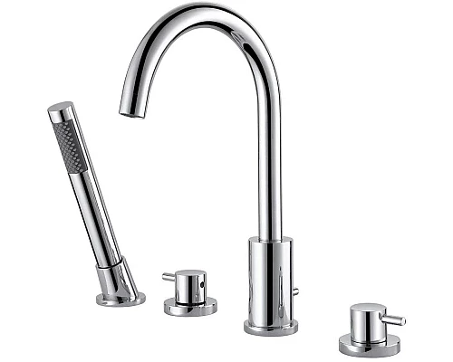 Купить Смеситель на борт ванны Abber Wasser Kreis AF8113 в магазине сантехники Santeh-Crystal.ru