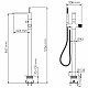Приобрести Смеситель напольный для ванны WasserKRAFT Mosel 4621 в магазине сантехники Santeh-Crystal.ru