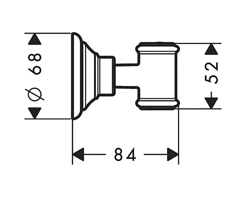 Приобрести Держатель для душа Axor Montreux 16325820 в магазине сантехники Santeh-Crystal.ru
