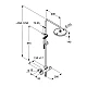 Приобрести Душевая система 245 мм Kludi A-QA 6619505-00 в магазине сантехники Santeh-Crystal.ru