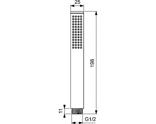 Купить Душевой комплект 200 мм Ideal Standard Ceraline A6939XG + B9445XG + BD140XG + BC807XG + BC774XG + A4109XG в магазине сантехники Santeh-Crystal.ru