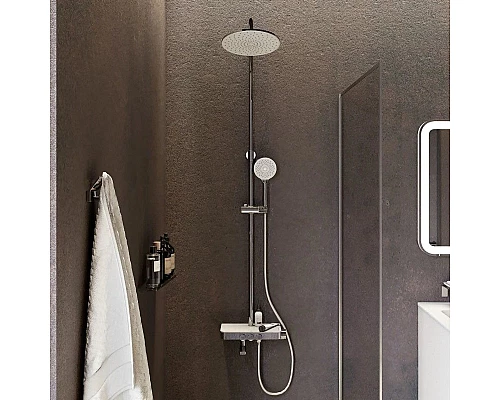 Купить Душевая система 255 мм IDDIS Shelfy SHESBBTi06 в магазине сантехники Santeh-Crystal.ru