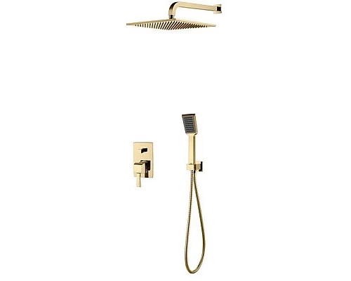 Купить Душевой комплект Caprigo Diamante 50-215-oro в магазине сантехники Santeh-Crystal.ru