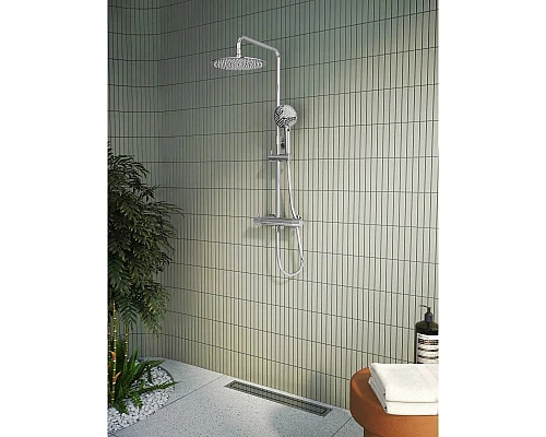 Купить Душевая система 250 мм VitrA Aquaheat Bliss A47201EXP в магазине сантехники Santeh-Crystal.ru