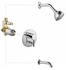 Душевой комплект Haiba HB80297-2