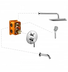 Душевой комплект Haiba HB81088-3