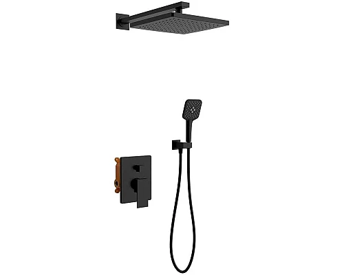 Приобрести Душевой комплект 255 мм Vincea Next VSFW-1N1MB в магазине сантехники Santeh-Crystal.ru