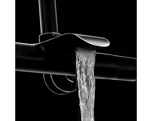 Заказать Душевая система 250 мм Vincea Esse VSFS-1E1TMB в магазине сантехники Santeh-Crystal.ru