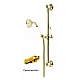 Купить Душевой гарнитур золото 24 карат, ручка металл Cezares First FIRST-SD-03/24-M в магазине сантехники Santeh-Crystal.ru