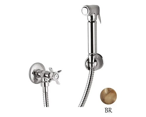 Приобрести Гигиенический набор бронза, ручка бронза Cezares Lord LORD-KS-02 в магазине сантехники Santeh-Crystal.ru