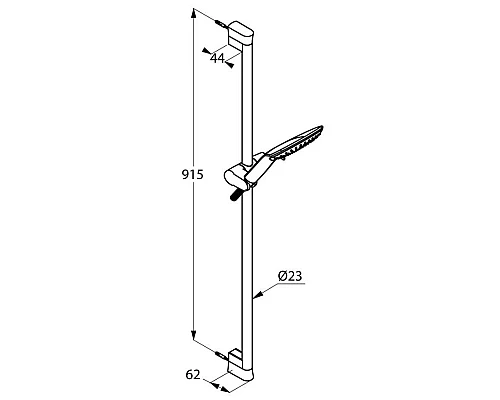 Купить Душевой гарнитур Kludi Fizz 3S 677400500 в магазине сантехники Santeh-Crystal.ru