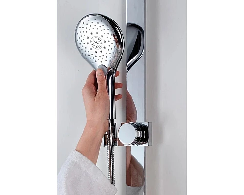Купить Ручной душ 120 мм, 6 режимов Bossini Syncronia B00800.030 в магазине сантехники Santeh-Crystal.ru