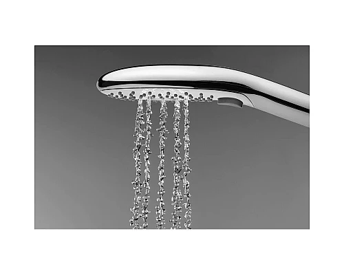 Купить Ручной душ 120 мм, 6 режимов Bossini Syncronia B00800.030 в магазине сантехники Santeh-Crystal.ru