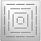 Купить Верхний душ 300 мм Jaquar Maze OHS-CHR-1639 в магазине сантехники Santeh-Crystal.ru