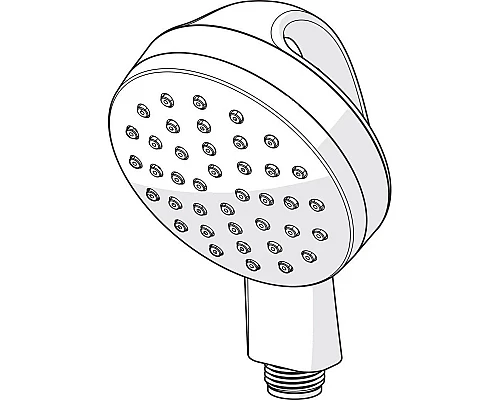 Приобрести Душевая лейка 100 мм Oras Medipro Flex 242055 в магазине сантехники Santeh-Crystal.ru