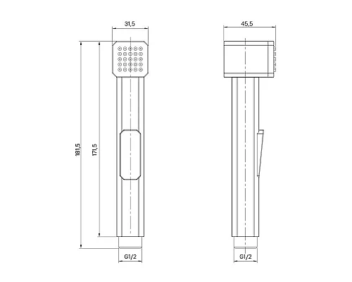 Заказать Гигиенический душ IDDIS Axes AXE1F1Ci20 в магазине сантехники Santeh-Crystal.ru