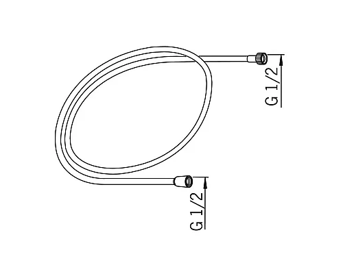Заказать Душевой шланг 150 см Oras 241014 в магазине сантехники Santeh-Crystal.ru
