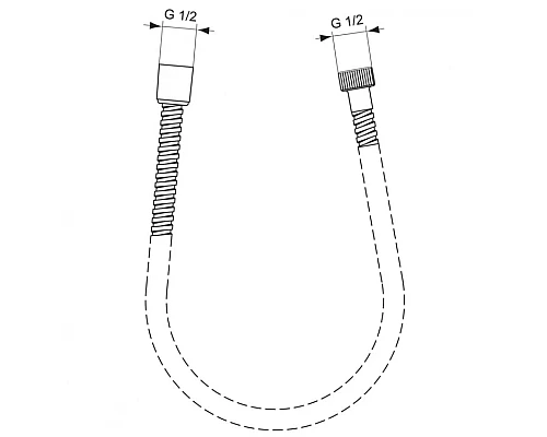 Приобрести Душевой шланг 150 см Ideal Standard IdealRain A2400AA в магазине сантехники Santeh-Crystal.ru