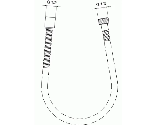 Купить Душевой шланг 180 см Ideal Standard IdealRain A2427AA в магазине сантехники Santeh-Crystal.ru