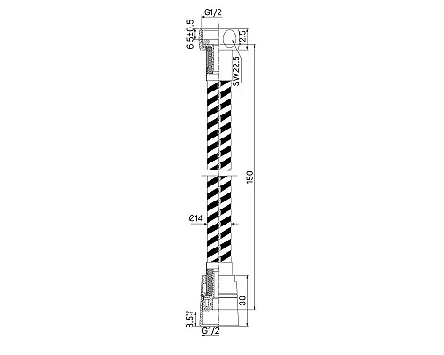 Приобрести Душевой шланг 150 см IDDIS Optima Home OPH15BLi19 в магазине сантехники Santeh-Crystal.ru