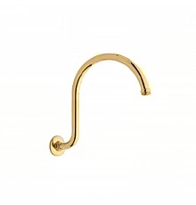 Душевой кронштейн 300 мм золото 24 карат Cezares CZR-TDA2-03/24