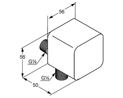 Заказать Шланговое подключение Kludi A-QA 6554043-00 в магазине сантехники Santeh-Crystal.ru