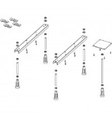 Ножки для ванн Riho 207099