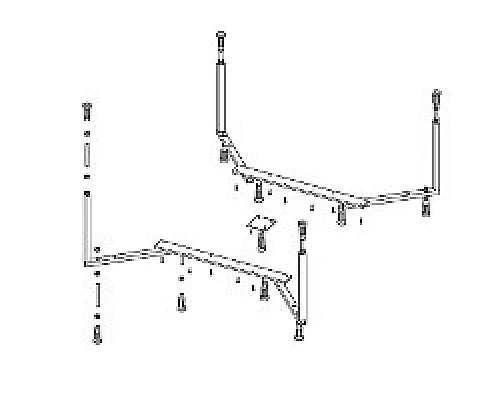 Купить Ножки для ванн Riho 208220 в магазине сантехники Santeh-Crystal.ru
