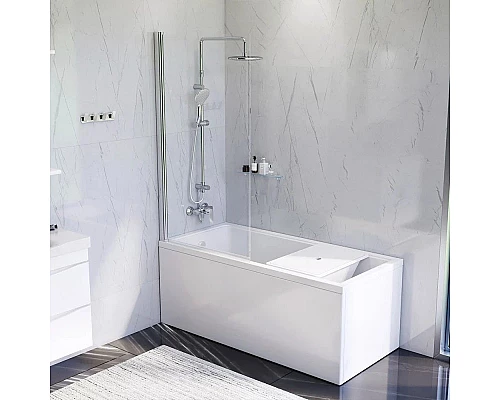 Приобрести Акриловая ванна 150х70 см Am.Pm Gem W90ASET-150D8 в магазине сантехники Santeh-Crystal.ru